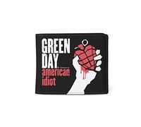 Rocksax Green Day Wallet - American Idiot, Black, Talla única