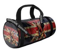 Rocksax Iron Maiden - Bolsa de Lona Trooper, Black, Bolsa de Lona