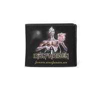 Rocksax Iron Maiden Wallet-Seventh Son, Accesorio Billetera de Viaje Unisex Adulto, Black, Small