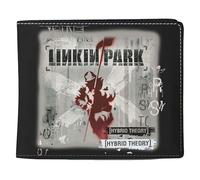 Rocksax Linkin Park Wallet-Hybrid Theory, Accesorio de Viaje-Billetera Plegable Unisex Adulto, Black, Talla única