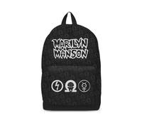 - Rocksax Marilyn Manson Backpack - Logo, Mochila,