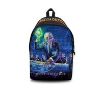 Rocksax Megadeth Daypack - Óxido en paz, Black, Talla única, M (Importación USA)