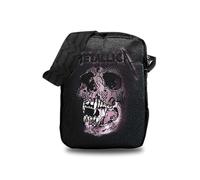 Rocksax Metallica - Bolso Cruzado con Cabeza de Empuje, Black, Bolso Cruzado