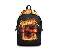 Rocksax Metallica Daypack-Jump in The Fire, Mochila de día Unisex Adulto, Black, Talla única