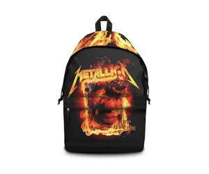 Rocksax Metallica Daypack-Jump in The Fire, Mochila de día Unisex Adulto, Black, Talla única
