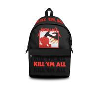 Rocksax Metallica Daypack-Kill Em All 1, Mochila de día Unisex Adulto, Black, Talla única