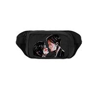 Rocksax My Chemical Romance - Bolso de Hombro con Texto en inglés Three Cheers, Multicolor, Talla única, Rocksax