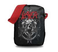 Rocksax Slayer - Bolso Cruzado con Calaveras, Black, Bolso Cruzado