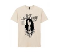 Rockshirts Camiseta 'Amy Winehouse Back To Black Tracks T-Shirt' blanco natural S EUR