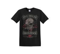 Rockshirts Camiseta 'Five Finger Death Punch Wicked Master T-Shirt' negro M EUR