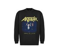 Rockshirts Sudadera 'Anthrax Anthrax Among the Living Sweatshirt Sweatshirt' negro XXXL EUR