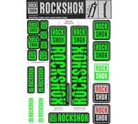 ROCKSHOX Rock Shox adesivo SID e steli 35 Verde, Unisex-Adult, Black, One Size