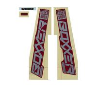 RockShox Juego de calcomanías para BoXXer Ultimate Modelo 2021 rojo one_size