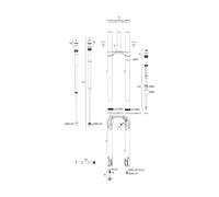 RockShox Piezas de repuesto BoXXer Select/Ultimate (C2 / 2020-2021) one_size