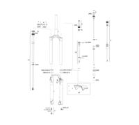 RockShox Piezas de repuesto ZEB (A1 / 2020-2021) 160 mm