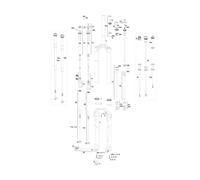 RockShox Repuestos Pike (A1-A2 / 2014-2017) 29" 150 mm