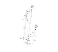 RockShox Repuestos Reverb Stealth para tijas de sillín (A2 / 2013-2016) one_size. 150 mm