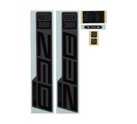 RockShox Set calcomanías Decal Kit p. ZEB Ultimate Flight Attendant desde 2023 gris one_size