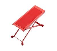RockStand RS24000R Adjustable Guitar Footstool, red (rojo)