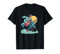 Rockstar Doc con Disfraz de Medicina de Guitarra Camiseta