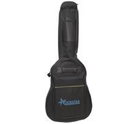 Rockstar - Funda Guitarra 3/4 Impermeable y Acolchada 5mm Guitarra Clásica Española Flamenco GC01-6155 Mochila Doble Correa Reforzada Bolsillos