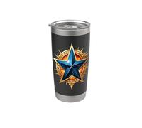 RockStar Heart Edición Limitada Vaso térmico de acero inoxidable de doble pared