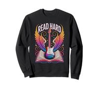 Rockstar Leer Hard Reading Rocks Escuadrón de alfabetización Preescolar Sudadera