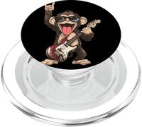 Rockstar Mono con Gafas De Sol Guitarra Eléctrica Rock Hand PopSockets PopGrip para MagSafe