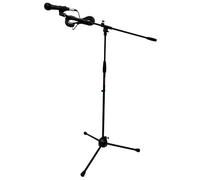 Rockstar - Pack de Microfono Dinámico Proel PSE3 Canto Incluyendo Soporte Jirafa, Pinza, Cable y Funda- Rockmusic