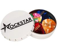 Rockstar - Púas de Guitarra en Caja de Regalo - Set de 18 Piezas de Celuloide para Guitarras Eléctricas, Acústicas, Bajos o Ukeleles (0.46mm, 0.71mm, 0.96mm). Accesorio Musical