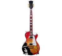ROCKSTAR - Réplica Miniatura Gibson LP 3018 escala 1:4 | Detalle Pintado a Mano | Ícono de Slash | Regalo para Amantes de la Música | Fabricada y Pintada a Mano