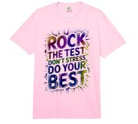 Rockstar Rock The Test Haz TU Mejor Profesor Ciencias Comfort Colors Adult Heavyweight T-Shirt