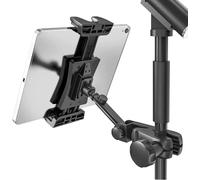 Rockstar - Soporte Micrófono para Tableta 360° Ajustable SSCA2 Soporte Tablet Pie de Micro para iPad Pro/Air/Mini, Tabletas 4.7-12.9", Ideal para Conciertos, Estudio, Ensayos. Maximo Confort