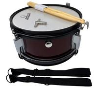 ROCKSTAR - Tambor Caja de Madera Afinable para Niños Jinbao L1005WR incluye Correa y Baquetas, Instrumento Musical para Banda Infantil - Rockmusic