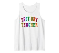 Rockstar Test Day Maestro Pruebas Bruh Math ELA Squad Camiseta sin Mangas
