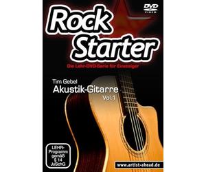 Rockstarter Vol. 1 - Akustikgitarre: Die Lehr-DVD-Serie für Einsteiger! Gitarrenschule. Unterricht für Anfänger. Training. School Of Rock. Einfach Gitarre lernen [Alemania]