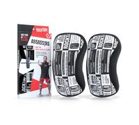 RockTape Assassins Ginocchiere 7mm - Supporto al Ginocchio in Neoprene per Compressione, Calore e Stabilità Durante l’Allenamento Intenso, Manifesto, X-Large