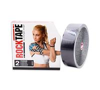 RockTape Bulk Cinta para kinesiología, Unisex Adulto, Negro, 2"/5cm/32m