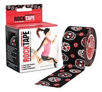 Rocktape Kinesiology Tape Athletes, Resistente al agua, reducir el dolor y la recuperación de lesiones, 5 cm x 5 m, sin cortar, Model floral