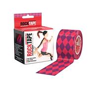 Rocktape Kinesiology Tape for Athletes, Pink Skull, 2" x 16.4'