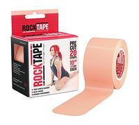 RockTape HookGrip Cinta Kinesiológica 5 cm para Protección del Pulgar (32 Tiras) - Mejora el Agarre en Levantamientos de Pesas de Alto Volumen, Beige