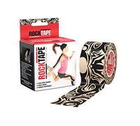 RockTape Nastro Kinesiologico Unisex (5cm x 5m) - Elastico Terapeutico Sportivo Senza Lattice per Spalla, Caviglia, Gomito, Polso, Schinieri e Ginocchio - tatuaggio