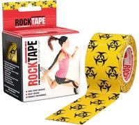 RockTape Nastro Kinesiologico Unisex (5cm x 5m) - Elastico Terapeutico Sportivo Senza Lattice per Spalla, Caviglia, Gomito, Polso, Schinieri e Ginocchio - Biohazard