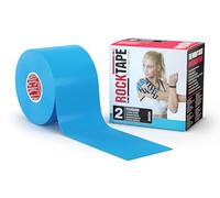 RockTape Nastro Kinesiologico Unisex (5cm x 5m) - Elastico Terapeutico Sportivo Senza Lattice per Spalla, Caviglia, Gomito, Polso, Schinieri e Ginocchio - BLU