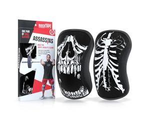 Rocktape Rodilleras Skull, Assassins - Skull, Tamaño M 5mm