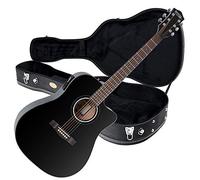 Rocktile D-60CE Set de Guitarras Western con Pickup - Guitarra Dreadnought - Con Estuche - Negra