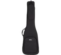 ROCKTILE EBSC-2124BK Funda Suave para bajo eléctrico, Acolchado Grueso, Soporte mástil Ajustable, 3 Bolsillos Grandes, Protege contra Humedad y Polvo, arnés Mochila retráctil, Color Negro.