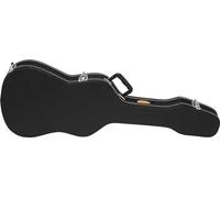 ROCKTILE Estuche Deluxe para Guitarra Eléctrica - Piel Sintética con Forro Interior Suave - Compartimento Integrado y Asa - Cerrable - Medidas Internas Máximas (LxAnxPr): 104,5 x 35 x 8 cm - Negro