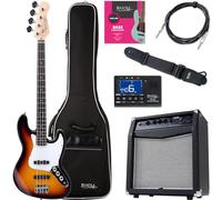 Rocktile Fatboy II SB Bajo Eléctrico Sunburst Paquete Inicial, Cuerpo: tilo