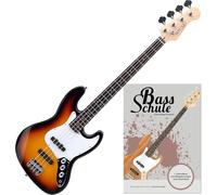Rocktile Fatboy II SB Bajo Eléctrico Sunburst Set in scuela, 21 trastes
